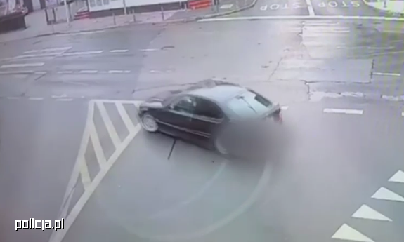 Driftował BMW w centrum Ostrołęki – stracił prawo jazdy