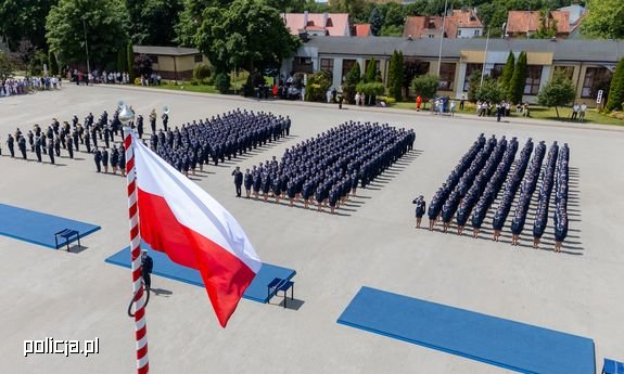Pół tysiąca nowych oficerów polskiej Policji