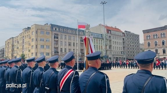 Uroczyste obchody Święta Policji w Łodzi