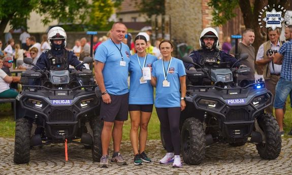 Sportowe serce strzeleckiej policjantki - mł.asp. Justyna Szymczak organizatorką charytatywnego biegu