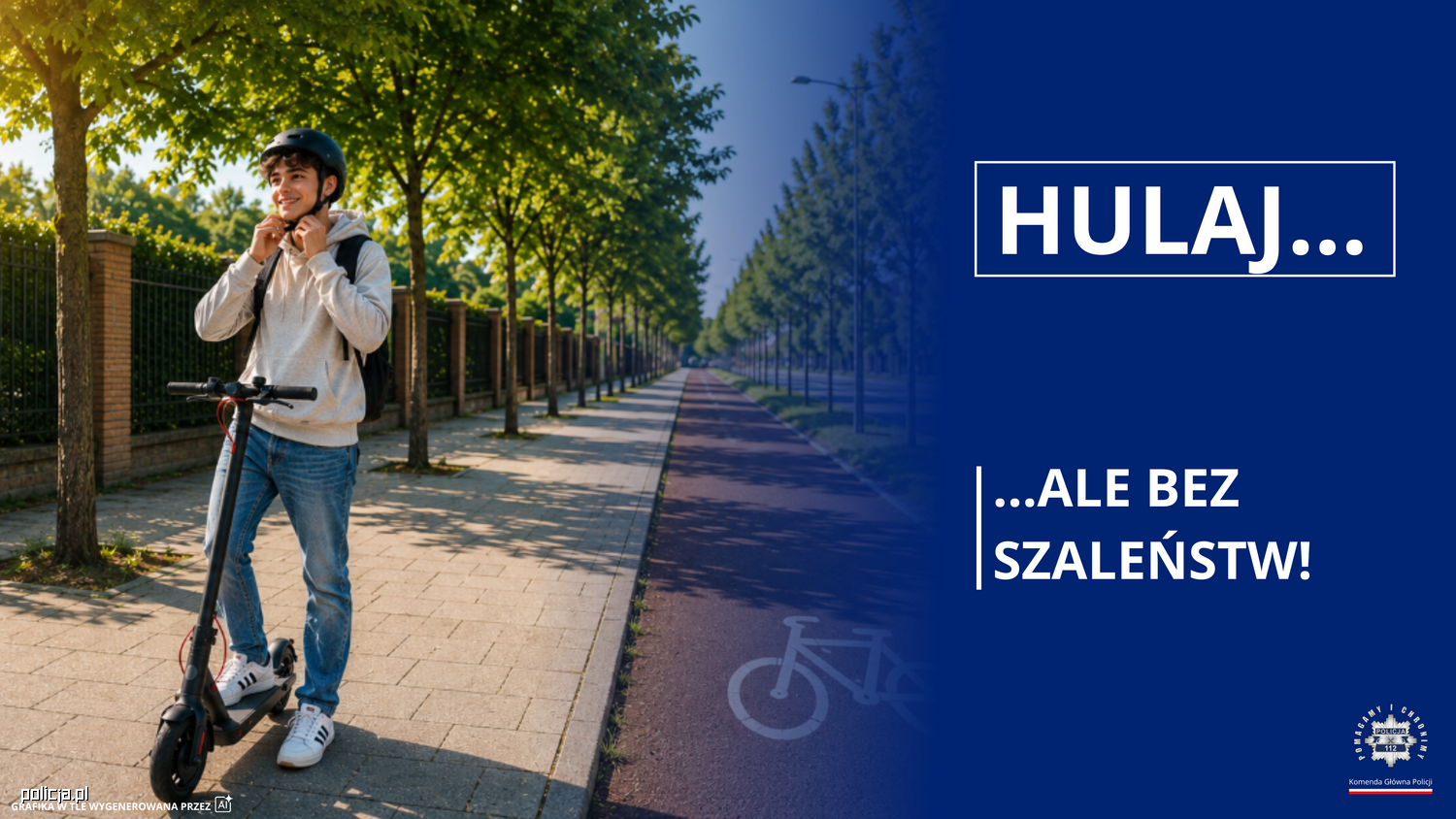 Hulaj… ale bez szaleństw! To apel do wszystkich użytkowników hulajnóg elektrycznych