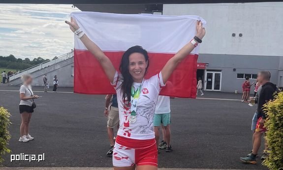 Komisarz Marta Gwizdalska z Włocławka zdobyła medal na mistrzostwach świata