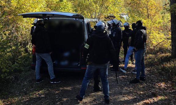 Ustawka pseudokibiców udaremniona przez łódzkich policjantów