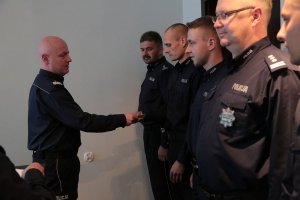 Najlepsi śląscy patrolowcy nagrodzeni przez komendanta