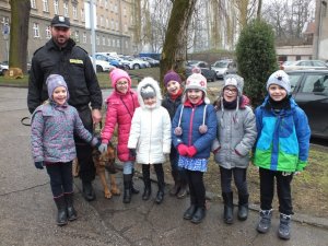 wizyta dzieci w Komendzie Wojewódzkiej Policji #3