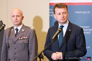 Minister Mariusz Błaszczak nagrodził policjantów za akcje we Wrocławiu i Warszawie #6