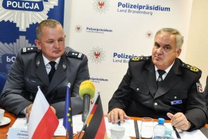 Szefowie lubuskiej i brandenburskiej Policji podpisali porozumienie o współpracy