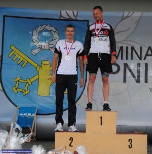 Wrocławski policjant srebrnym medalistą Mistrzostw Polski Służb Mundurowych w Triathlonie na dystansie olimpijskim
