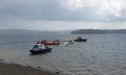 akcja ratunkowa na jeziorze