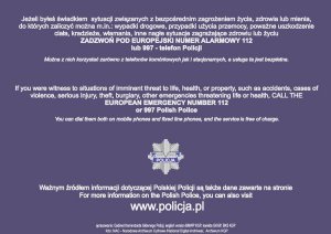 Folder o polskiej Policji