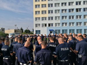 Kujawsko-pomorscy policjanci wyruszyli, by dbać o bezpieczeństwo pielgrzymów na ŚDM