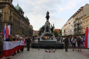 Krakowskie obchody 72 rocznicy Powstania Warszawskiego