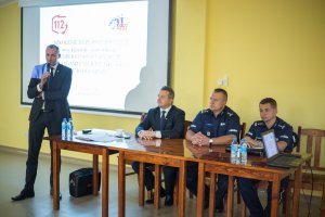 Wspólne szkolenia służb dyżurnych Policji i WCPR w Bydgoszczy