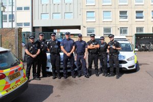 Polscy policjanci w Harlow