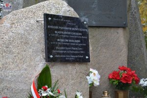 Upamiętniono policjantów poległych w Katyniu