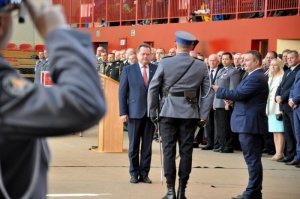 uroczystość otwarcia nowej siedziby w Gołdapi