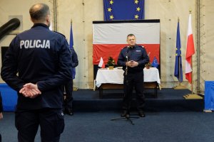 Delegacja z Komendy Głównej Policji ze świąteczną wizytą u polskich policjantów w Kosowie