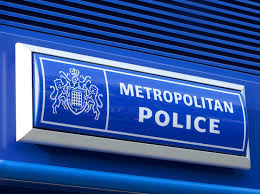 Napis: Metropolitan Police