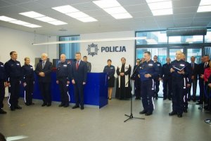 Uroczyste otwarcie nowej siedziby Komendy Powiatowej Policji w Krakowie