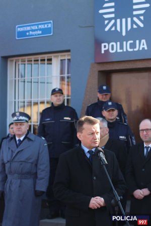 uroczystość przywrócenia Posterunku Policji w Przytyku