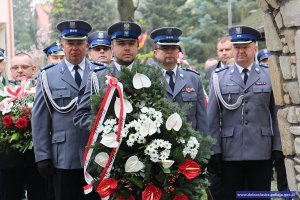 uroczystość uczczenia 77 rocznicy pamięci policjantów zamordowanych przez NKWD w Twerze i innych miejscach kaźni