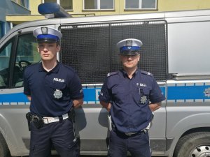 Policjanci z Włocławka, którzy uratowali młodą kobietę