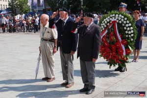 uroczystości przy Pomniku Polskiego Państwa Podziemnego i Armii Krajowej