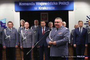 Nadinspektor dr Krzysztof Pobuta komendantem małopolskiej Policji