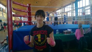 Policjantka z Limanowej Ewa Bulanda – brązowa medalistka Mistrzostw Polski w boksie
