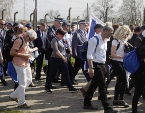 Auschwitz - Birkenau. Zabezpieczenie uroczystości pn. Marsz Żywych 2018