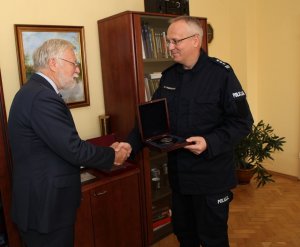 Wizyta przedstawiciela Akademii Korpusu Policji w Bratysławie