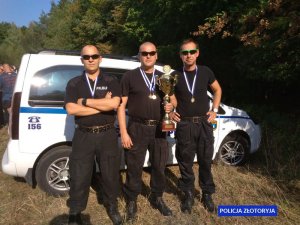Sukces złotoryjskich policjantów w międzynarodowych zawodach strzeleckich w Czechach w klasyfikacji indywidualnej jak i zespołowej