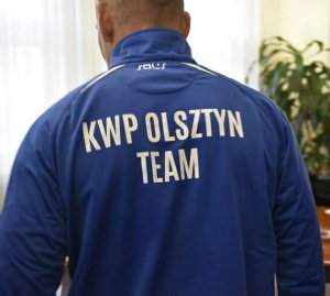 napis :KWP Olsztyn Team