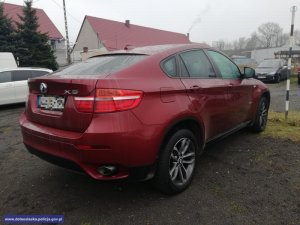 Skradziony samochód marki BMW