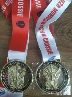 dwa medale
