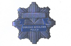 gwiazda policyjna ośrodka szkolenia w Brzegu