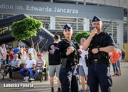 Święto &quot;czarnego sportu&quot; w Gorzowie Wielkopolskim. Lubuscy policjanci zabezpieczali żużlowe Grand Prix