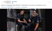 Policyjny duet, wizytówka serialu na portalu społecznościowym