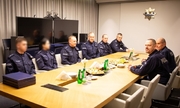 Policjanci na spotkaniu z Komendantem Głównym Policji