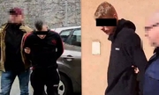 Kolaż dwóch zdjęć przedstawia aresztowanych za oszustwo w Puławach