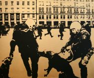 Izabela OŁDAK / Uroboros, 100x120 cm, akryl
