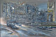 Danuta CZYŻYK / Z Poznania, 39,8x60 cm, olej