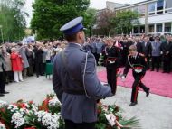 Odsłonięto Pomnik Pamięci Pomordowanych Policjantów