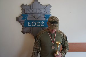 policjant wicemistrzem Polski