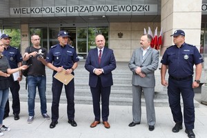 Specjalistyczny sprzęt dla wielkopolskich policjantów