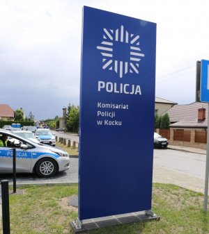 fot. baner z logo Policji