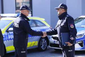 gratulacje Komendanta Głównego Policji dla kierownika Posterunku Policji w Turobinie
