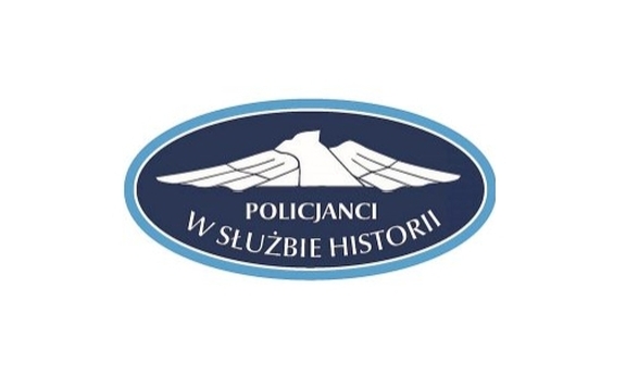 logo konkursu z napisem policjanci w służbie historii