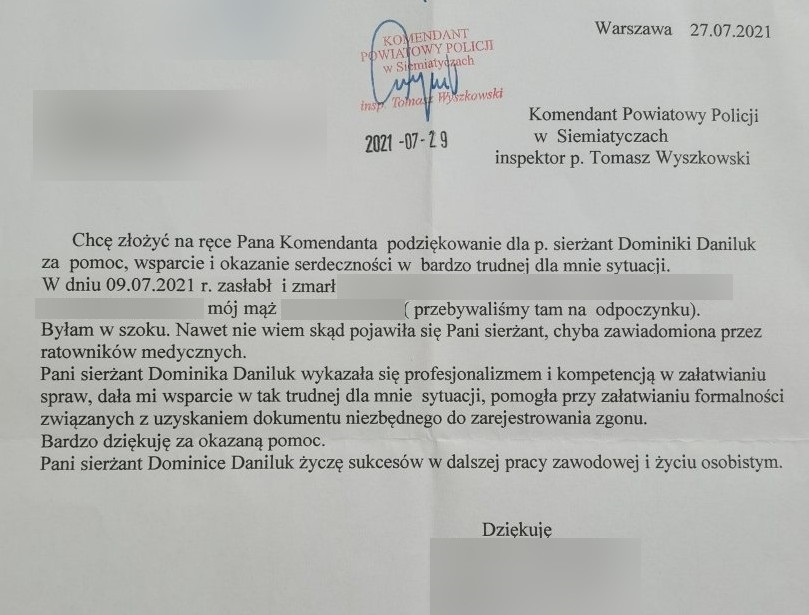 zdjęcie podziękowań, wersja dostępna cyfrowo w załączniku