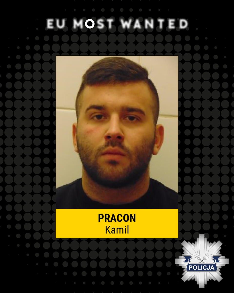 Poszukiwany Kamil Pracoń.